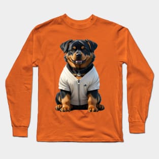 Rottweiler Dog Long Sleeve T-Shirt